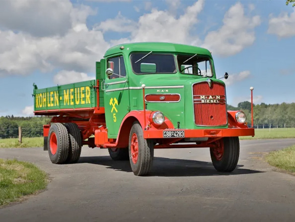 引擎重启1957！MAN 735 L1 K型卡车