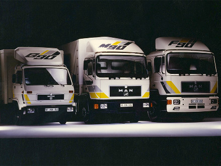 曼恩之前的卡车家族：G90，M90 和 F90