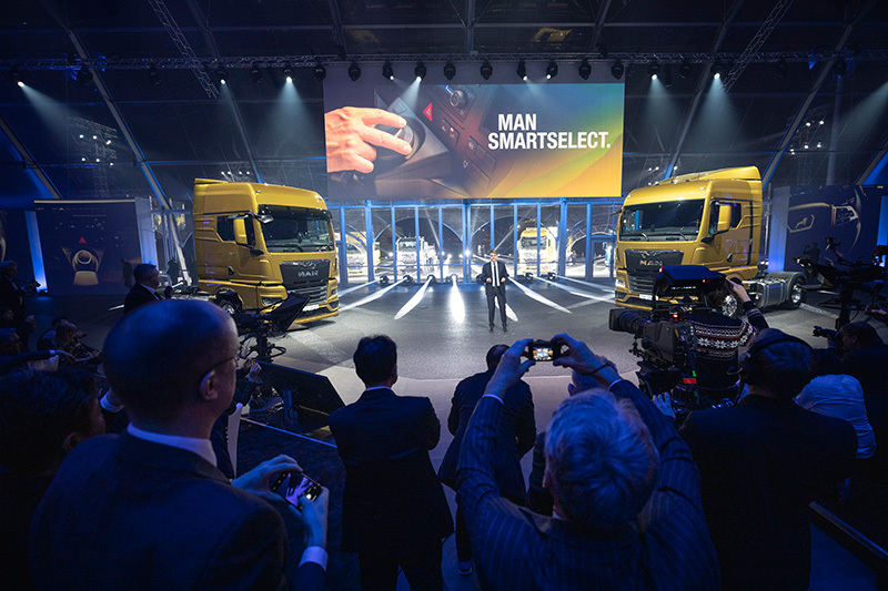 2020年全新一代曼恩卡车发布